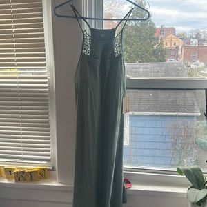 BNWT SO sundress by kohls in sage green size medium bnwt